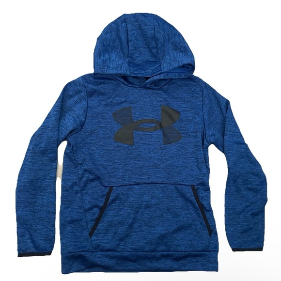 Under Armour Youth Blue Hoodie Size Medium - Picture 1 of 3
